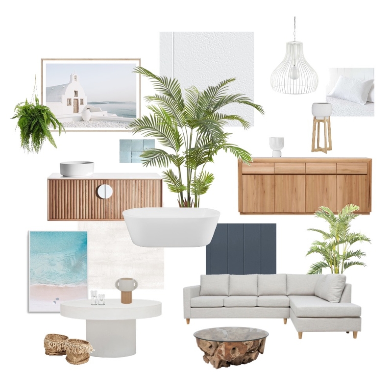 Costal Mood Board by Clarebear on Style Sourcebook
