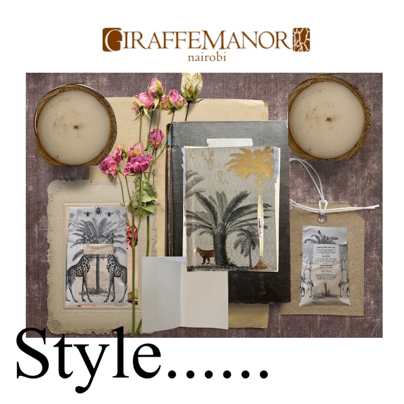 GIRAFFE MANOR Mood Board by coolbags on Style Sourcebook