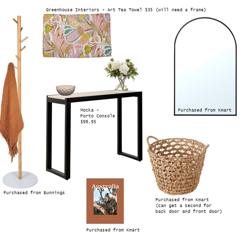 Byng Street - Entry Mood Board by Holm & Wood. on Style Sourcebook