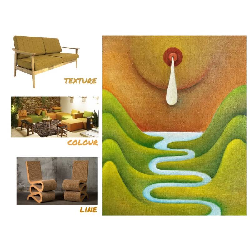 Art and Funiture Mood Board by jeongeun on Style Sourcebook