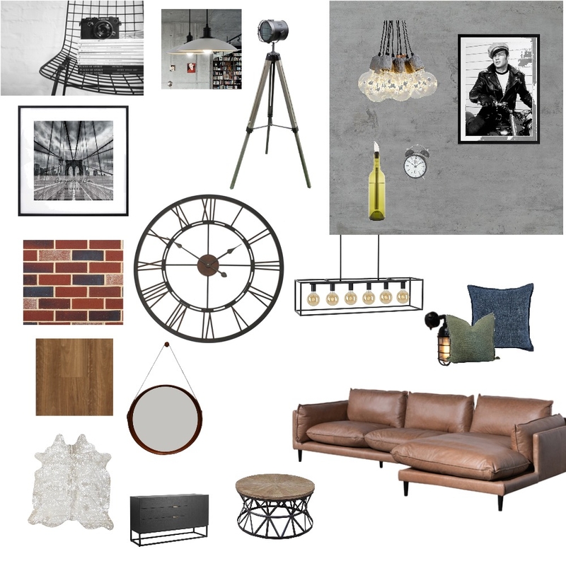 Industrial Mood Board by xLatiziax on Style Sourcebook