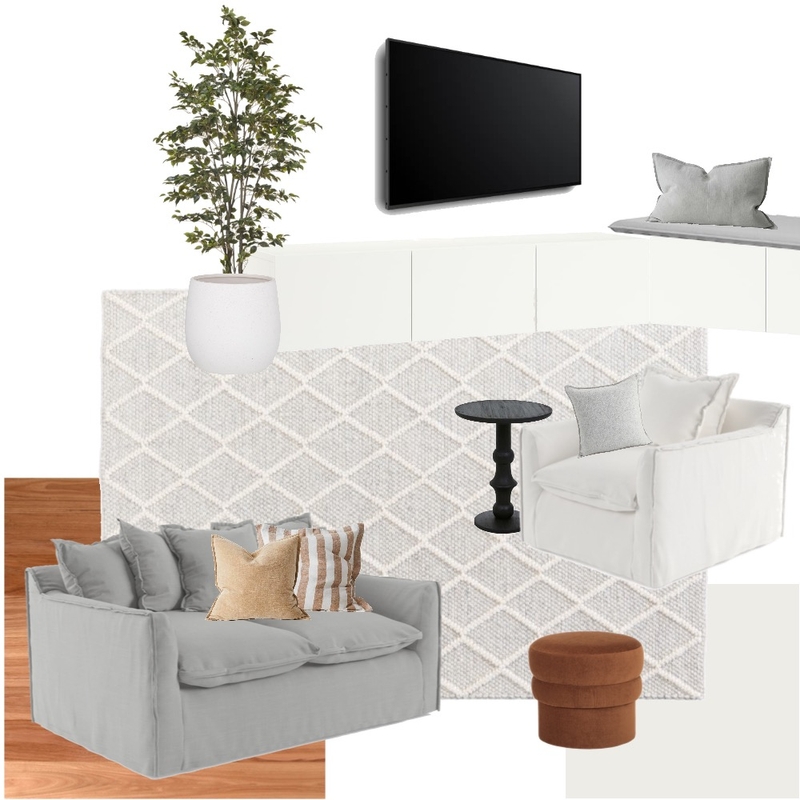 SIMES - Rumpus Living Draft Concept Contemporary Farmhouse Mood Board by Kahli Jayne Designs on Style Sourcebook