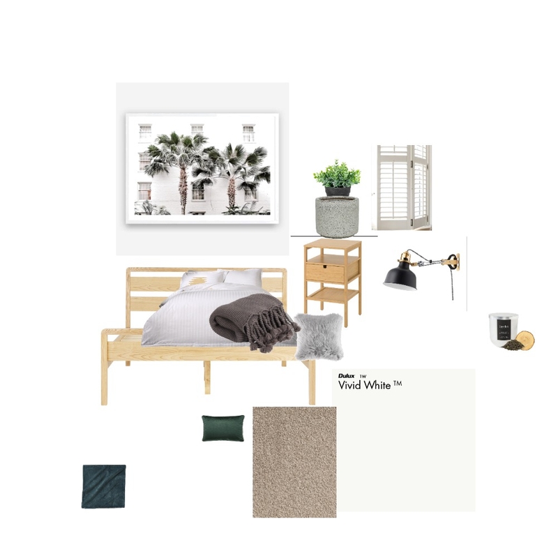 Our Bedroom Interior Design Mood Board by CiaraDoherty