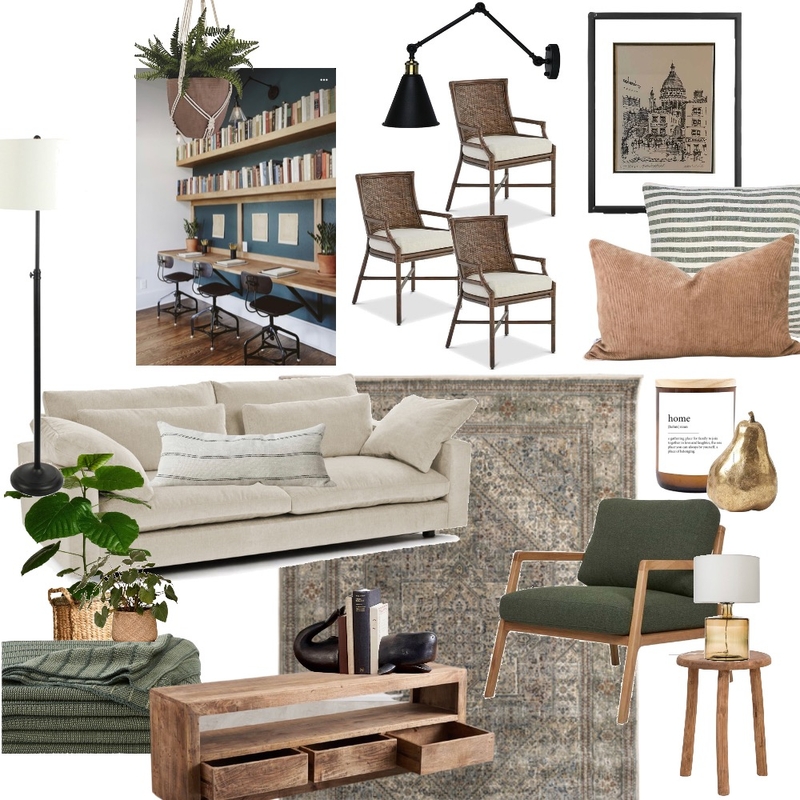 April Mood Board by Rhiannon Lee, Oleander & Finch Interiors on Style Sourcebook