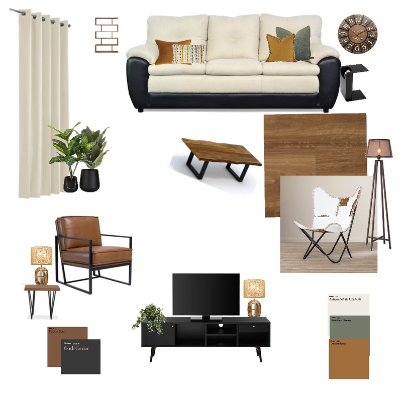 Modern Rustic Interior Design Mood Board by Helene18 Modern Rustic Interior Design Mood Board by Helene18