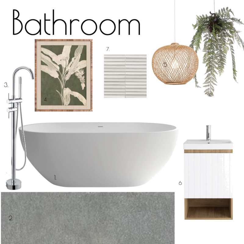 Bathroom Mood Board by bay design co. on Style Sourcebook