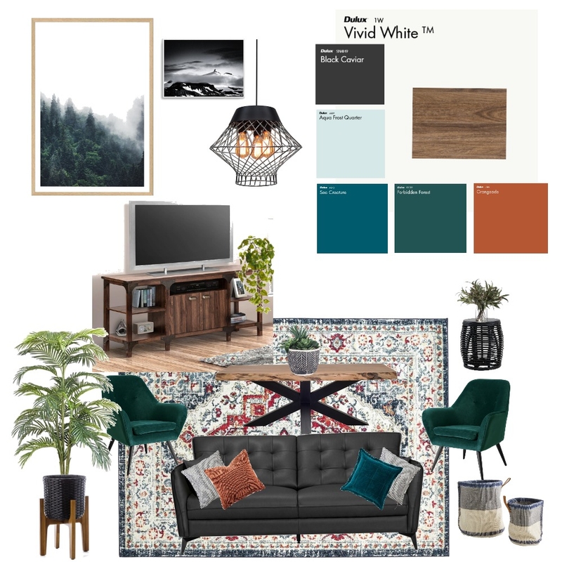 Mountain Inspired Living Room Interior Design Mood Board by irisoasis Mountain Inspired Living Room Interior Design Mood Board by irisoasis