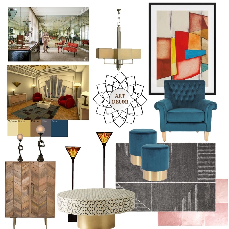 MB_Art decor Mood Board by Maihuong on Style Sourcebook