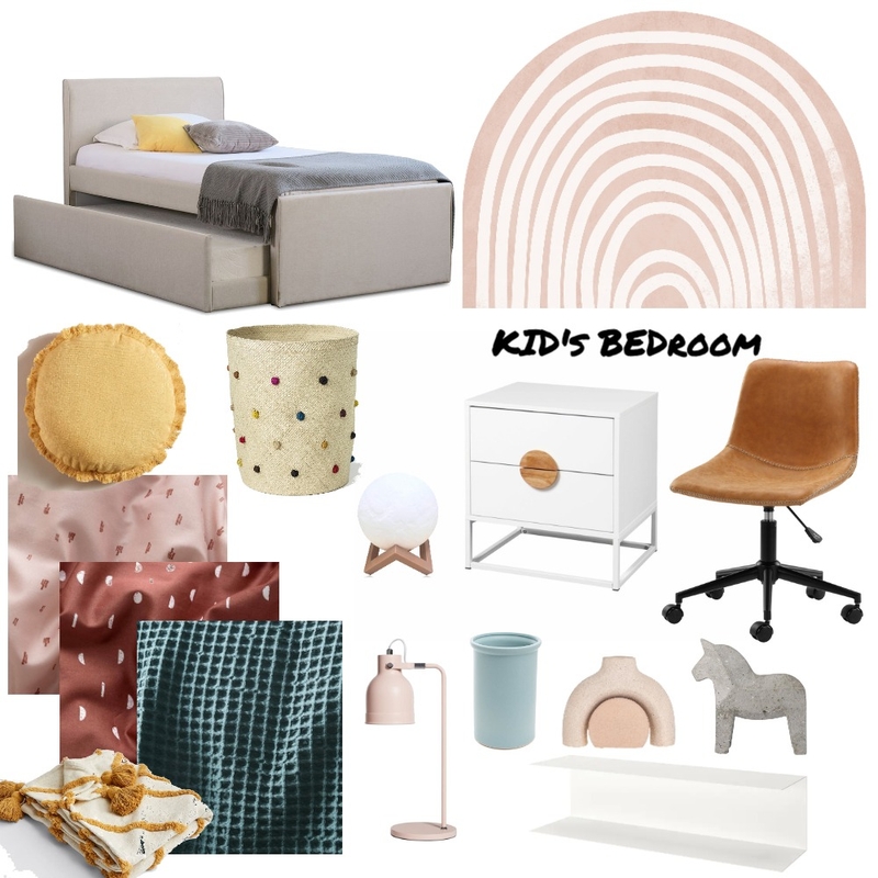 Girls BR - Glenloyn Mood Board by KUTATA Interior Styling on Style Sourcebook