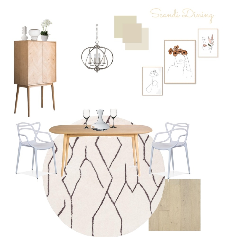 Scandi Dining Mood Board by vanessatdesigns on Style Sourcebook