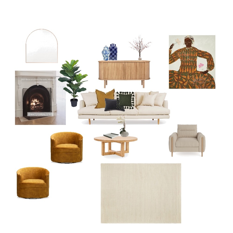 mood board front living Mood Board by palmbeachcoastalhouse on Style Sourcebook