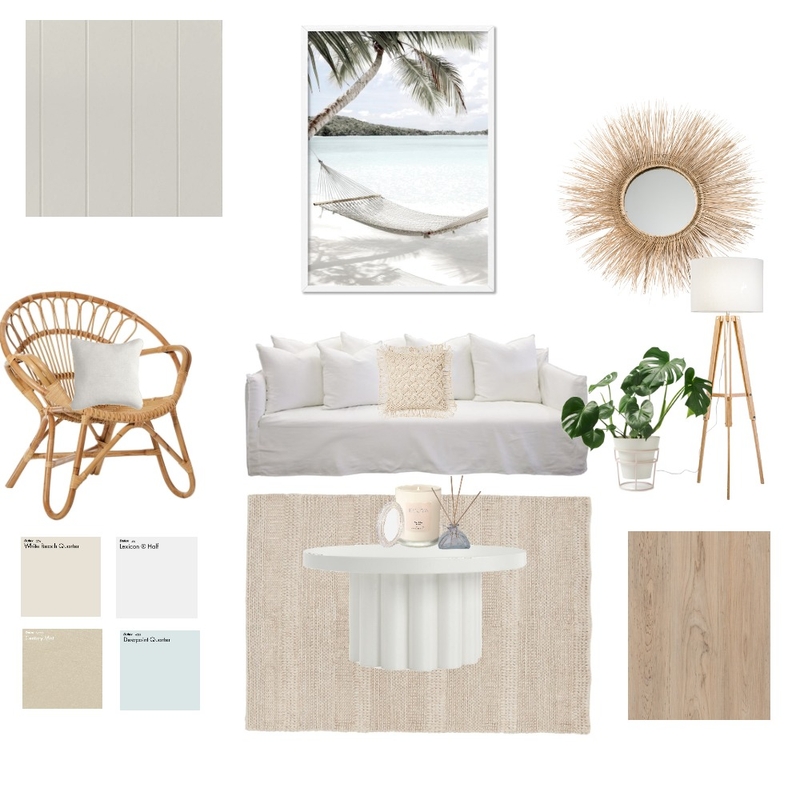 Coastal Mood Board Interior Design Mood Board by Studio Twenty Two Design
