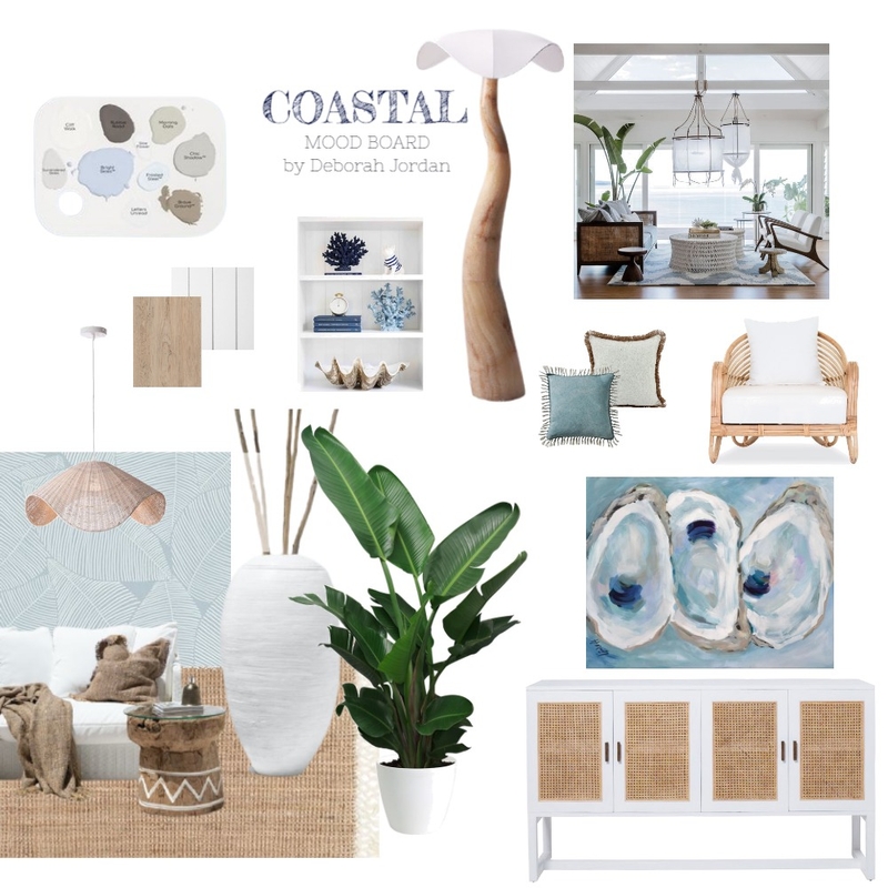 Blue Coastal Mood Board 1 Mood Board by DEBJ on Style Sourcebook