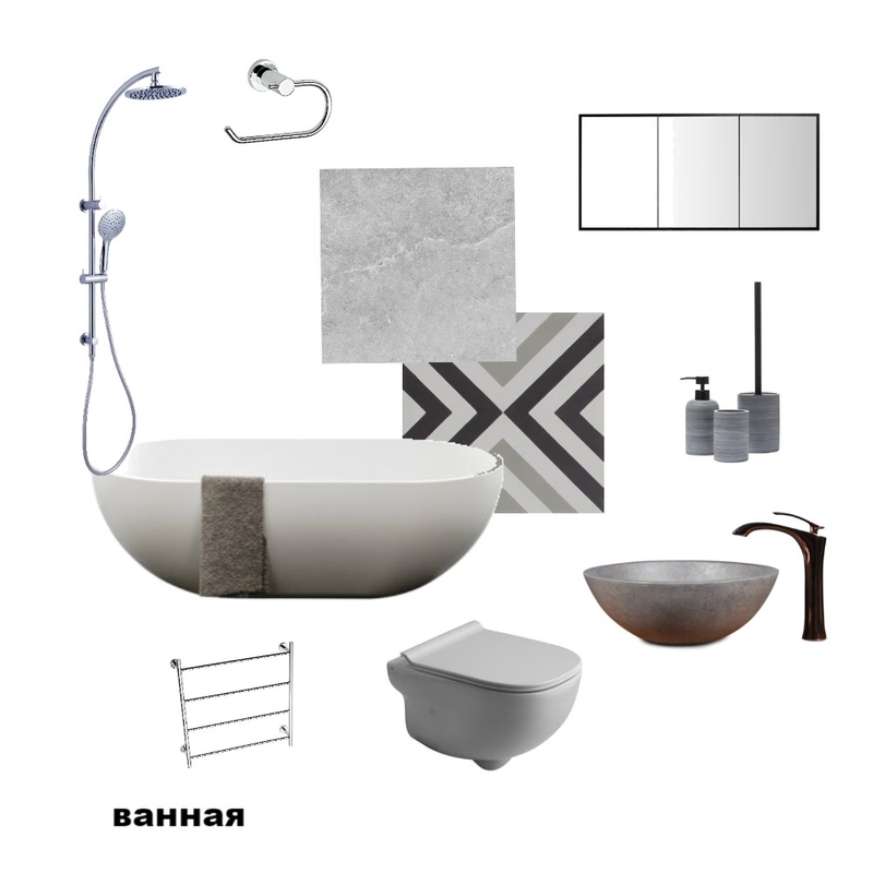 ванная Mood Board by Виктория Лисенковская on Style Sourcebook