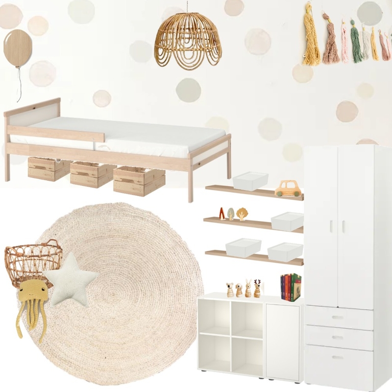חדר ילדים בת אל Mood Board by renanahuminer on Style Sourcebook