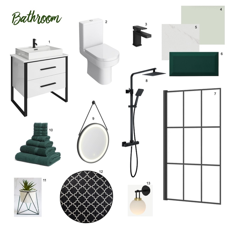 Bathroom Sample Board Mood Board by FionaCruickshank on Style Sourcebook