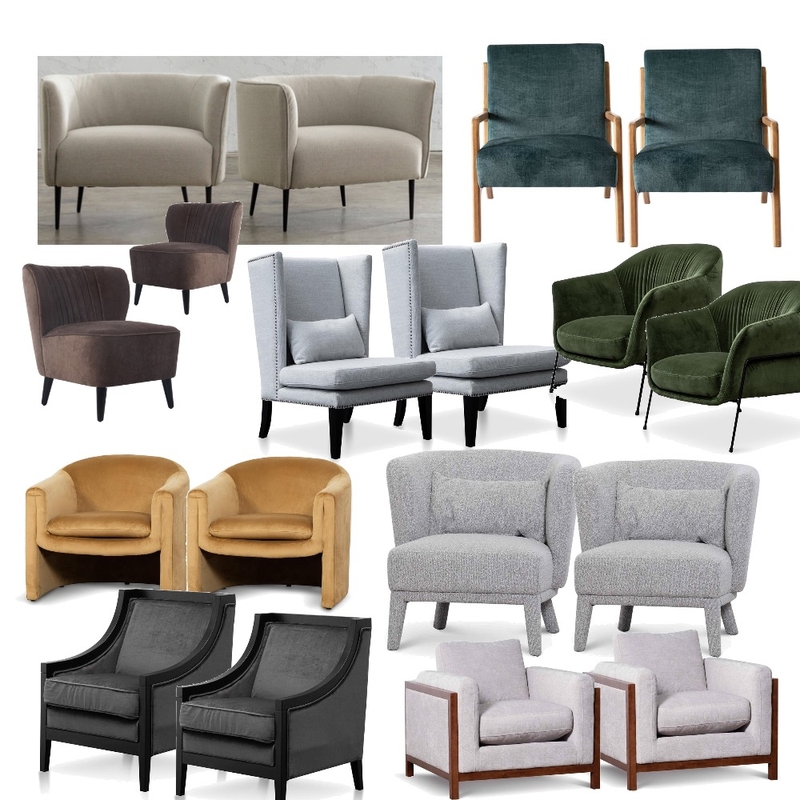 Armchairs Mood Board by Oleander & Finch Interiors on Style Sourcebook