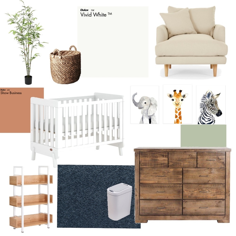 Nursery Mood Board by clare.larsson on Style Sourcebook