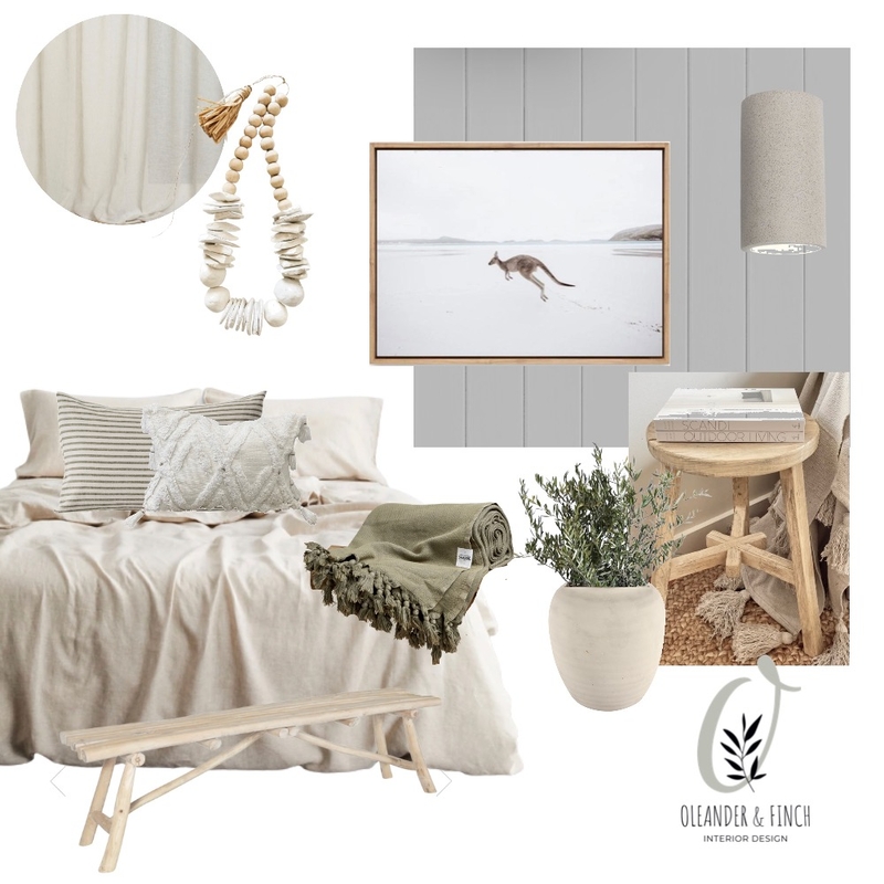 Hassan guest room 1 Mood Board by Oleander & Finch Interiors on Style Sourcebook