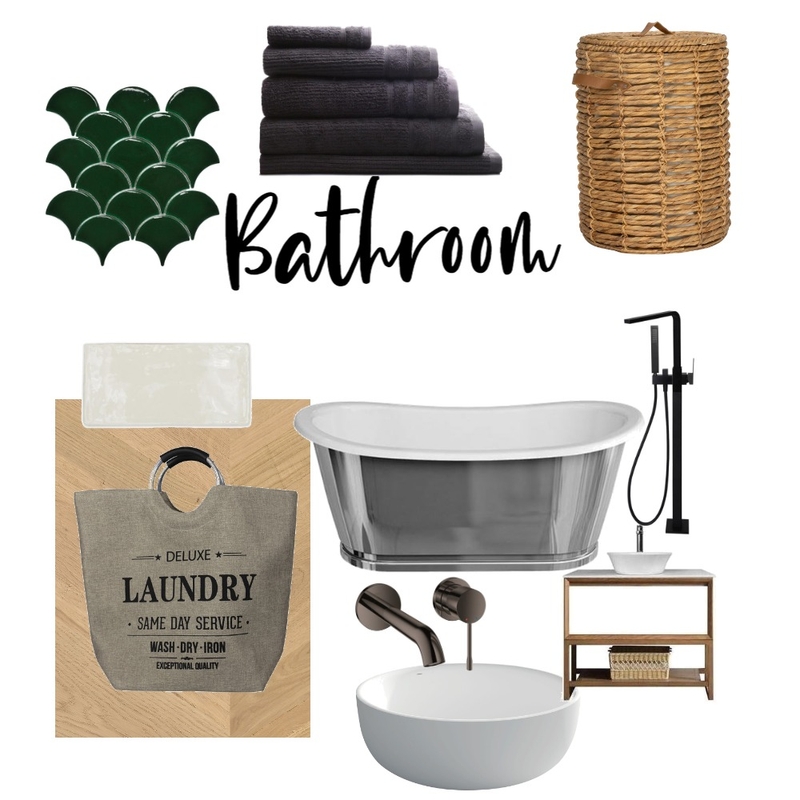 bathroom Mood Board by Elle on Style Sourcebook
