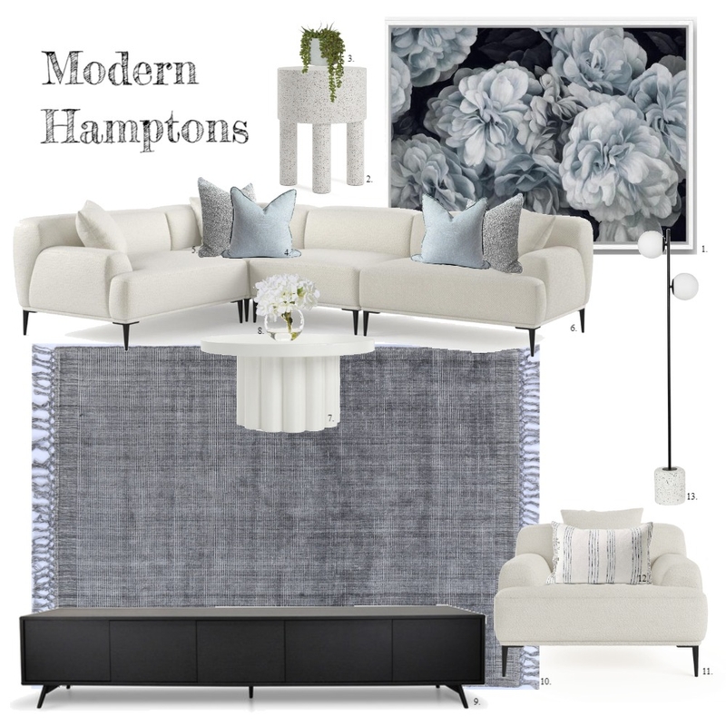 Modern Hamptons Mood Board by XYLA Interiors on Style Sourcebook