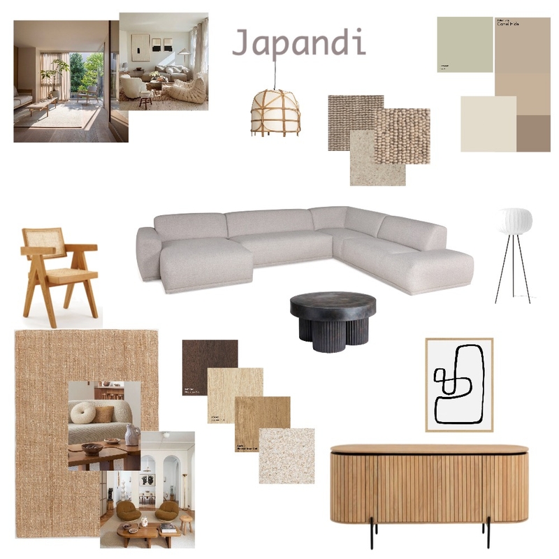 japandi Mood Board by Julie Van Raemdonck on Style Sourcebook