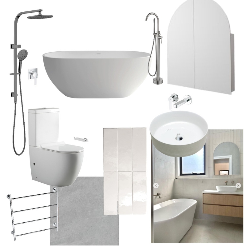 Main bath v1 Mood Board by Brilliant on Style Sourcebook