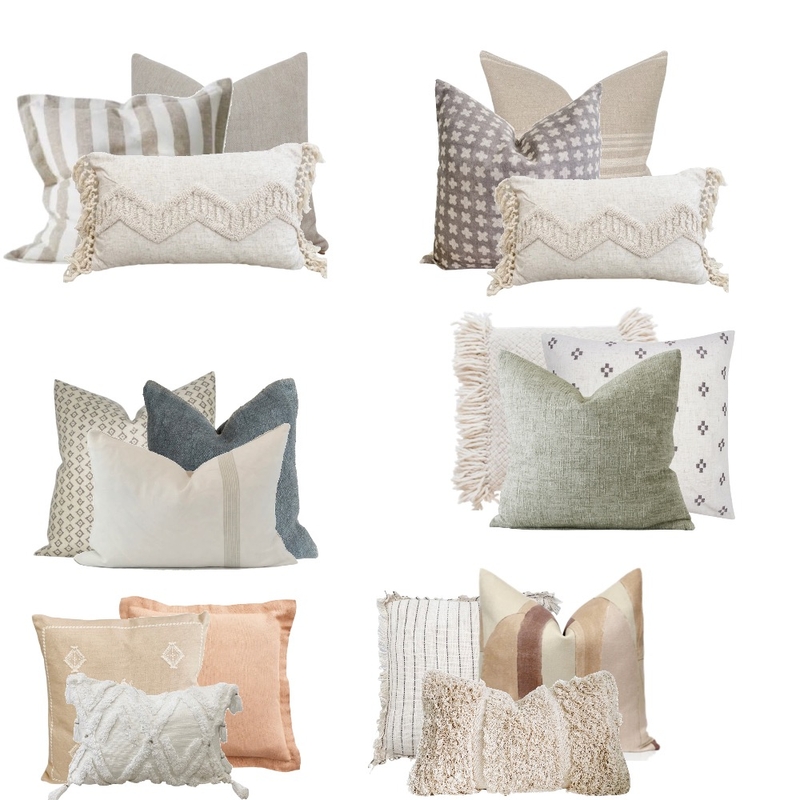Cushions sets Mood Board by Rhiannon Lee, Oleander & Finch Interiors on Style Sourcebook