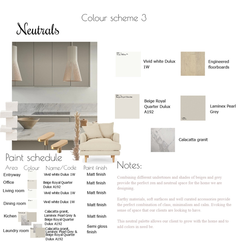 Colour Scheme 3 Interior Design Mood Board by CynthiaLaincy Colour Scheme 3 Interior Design Mood Board by CynthiaLaincy