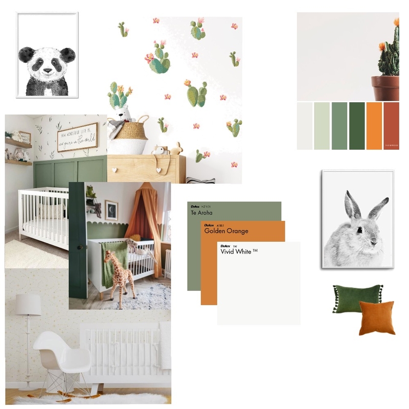 Nursery Mood Board by Sandoburke on Style Sourcebook