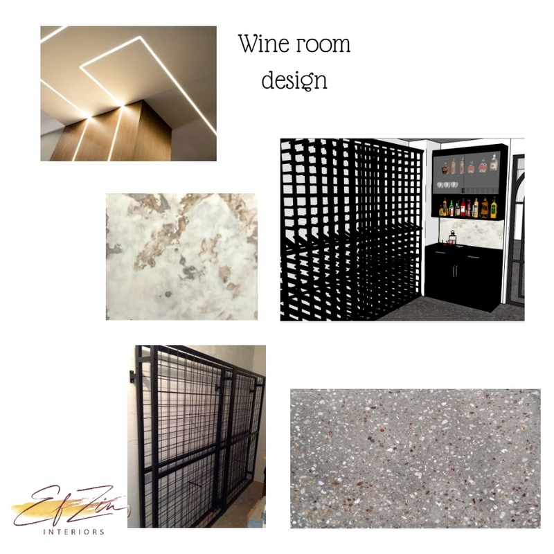 Toni & Mark wine room Mood Board by EF ZIN Interiors on Style Sourcebook