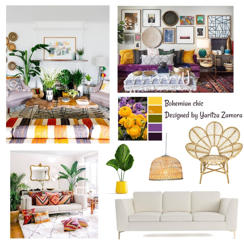 Bohemian Chic Mood Board by Yaritza.Zamora on Style Sourcebook