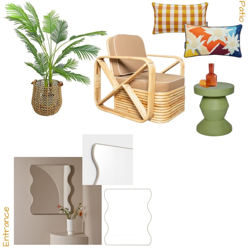 Hyaesil Bedroom Outdoor Entrance - Option 6 Mood Board by bronteskaines on Style Sourcebook