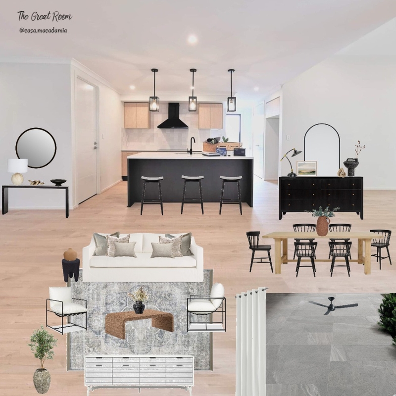 Casa Macadamia - Great Room - Yves Coffee table Mood Board by Casa Macadamia on Style Sourcebook
