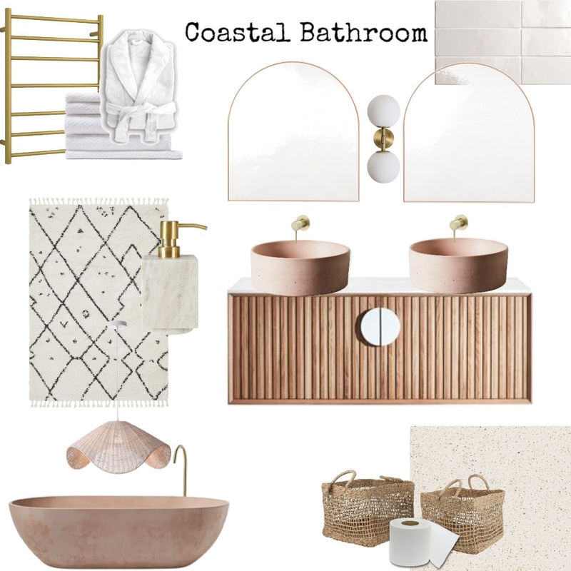 Boho Bathroom Mood Board by slowlivingstore on Style Sourcebook