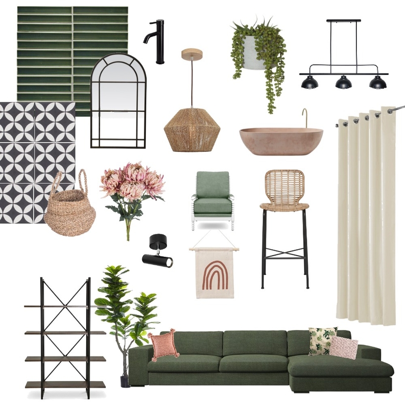 ירוק סקנדינבי Mood Board by rachelil on Style Sourcebook