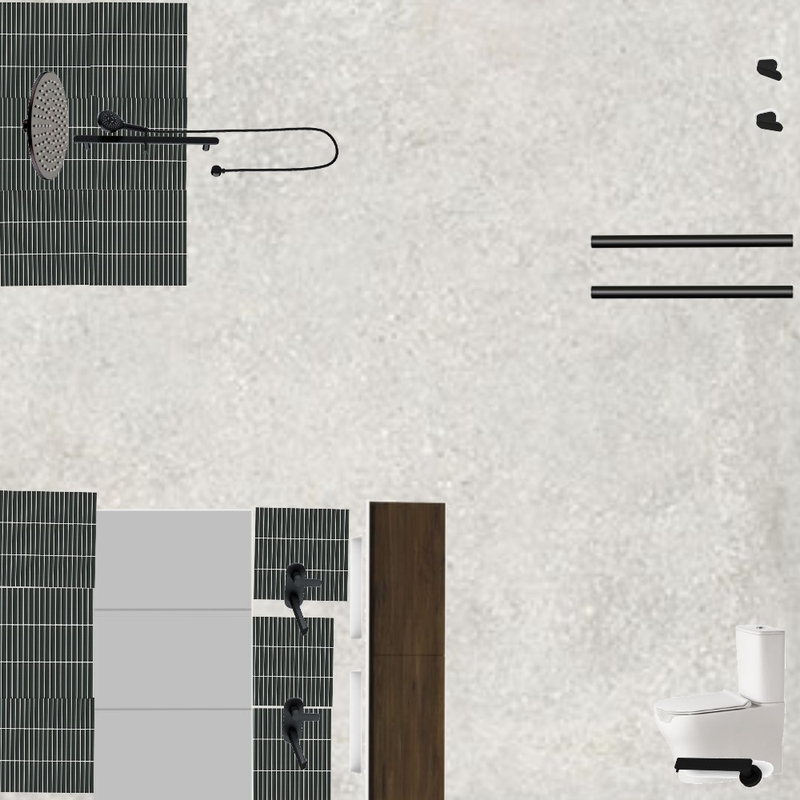 Monochrome Parents Ensuite Mood Board by Kater222 on Style Sourcebook