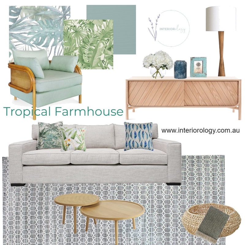 Living Room - Modern Plantation Style Mood Board by interiorology on Style Sourcebook