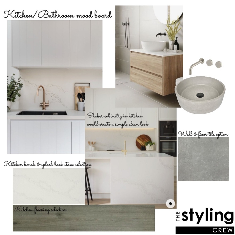 Bathroom & Kitchen Board - Rozelle Mood Board by The Styling Crew on Style Sourcebook