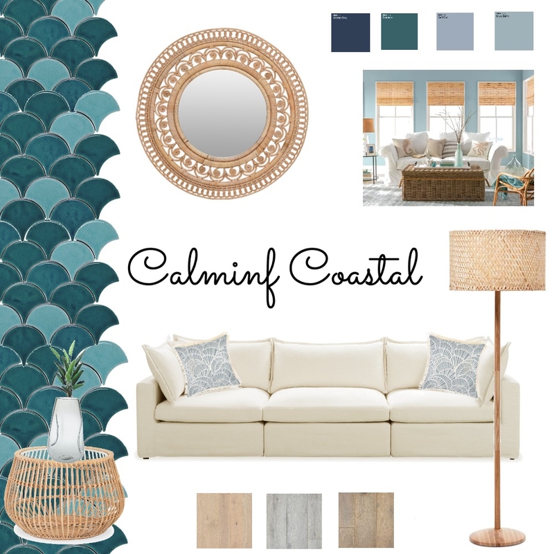 Coastal Calming Mood Board by Tarnjitb on Style Sourcebook