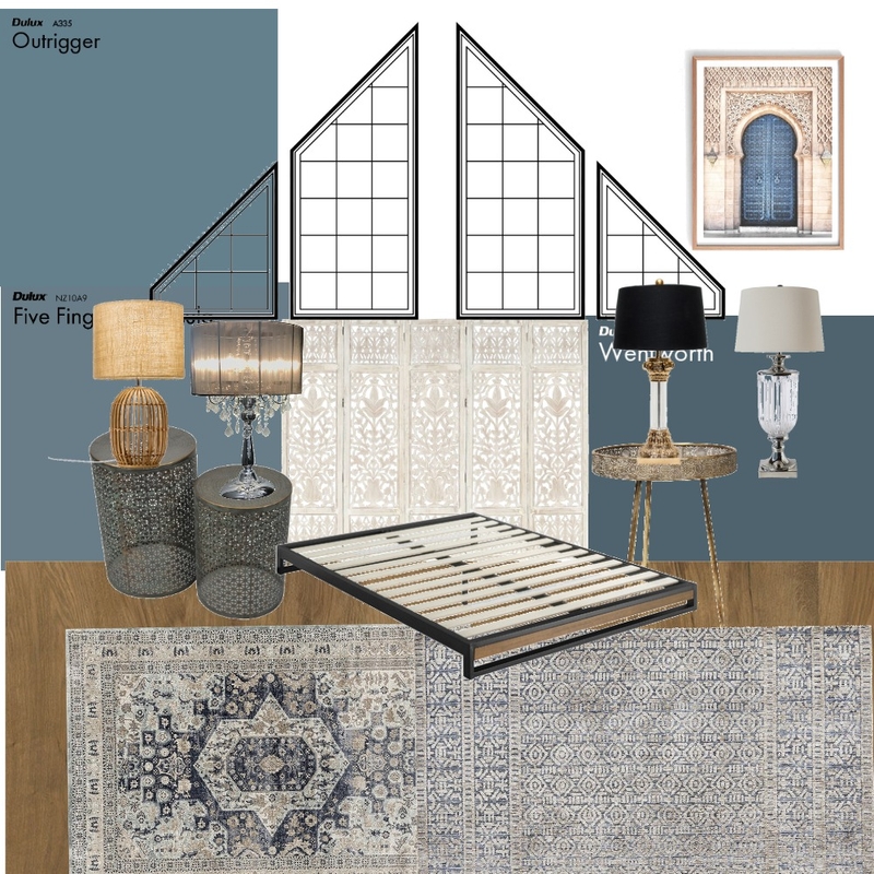 Moroccan Bedroom Mood Board by Snaz-Designs on Style Sourcebook