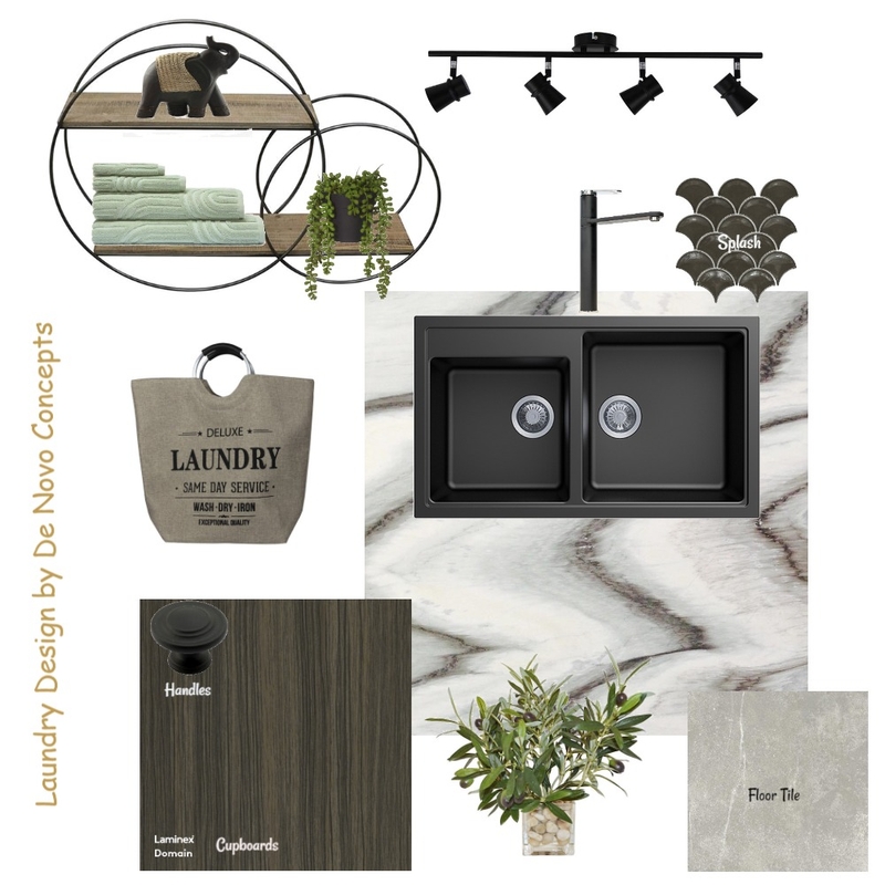 Laundry Mood Board by De Novo Concepts on Style Sourcebook