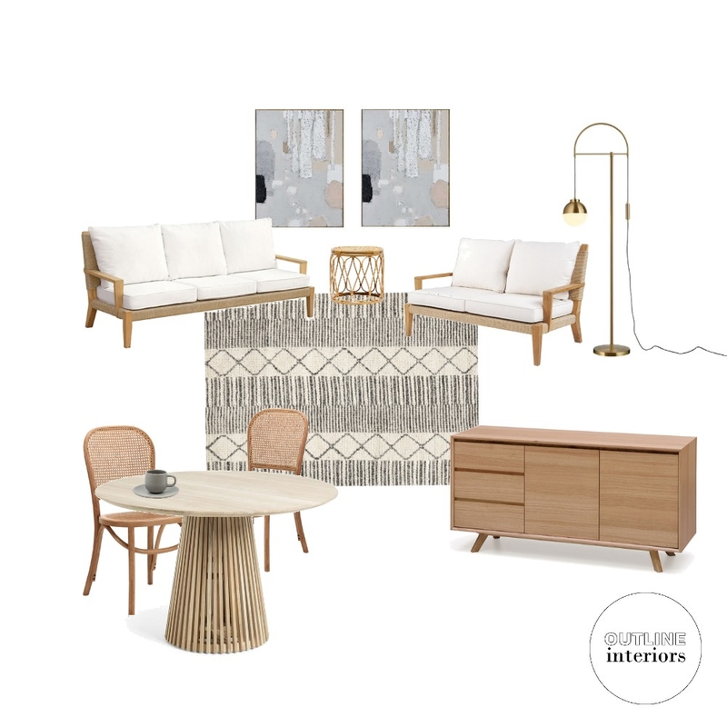 hamptons board Mood Board by OutineInteriors on Style Sourcebook