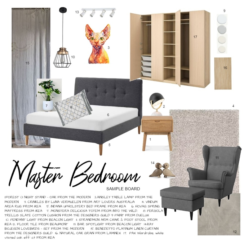 M.BEDROOM DEE Mood Board by sukanyabbrj on Style Sourcebook