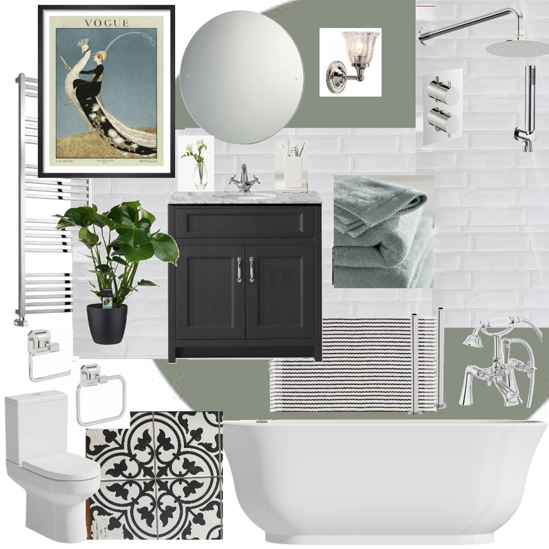 Kerr Family Bathroom Mood Board by Steph Smith on Style Sourcebook