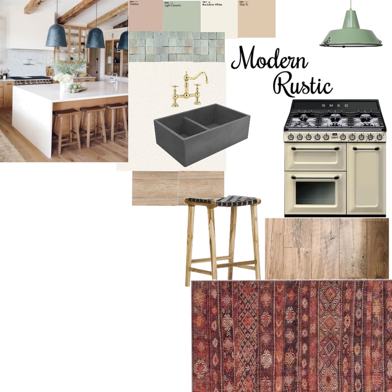 Rustic Kitchen Mood Board by Sarah Jennifer on Style Sourcebook