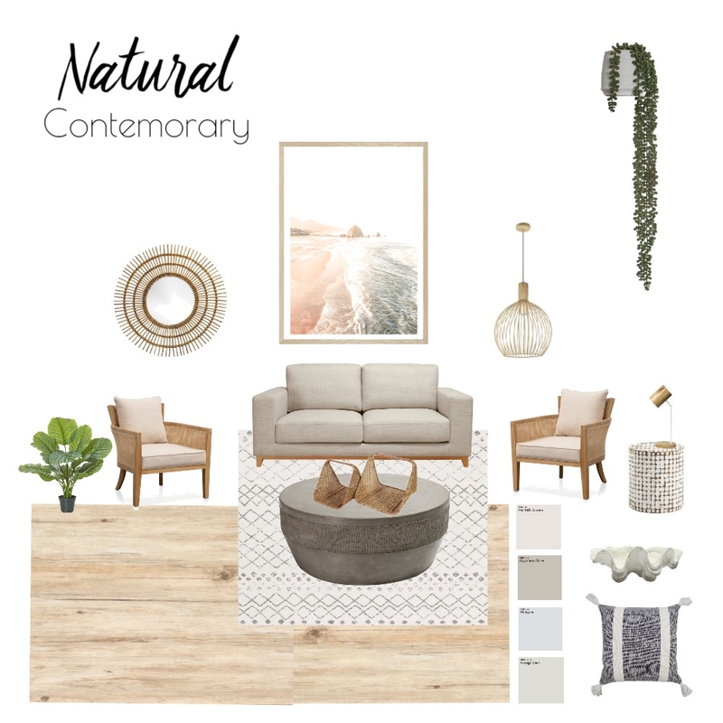 Natural Contemporary Mood Board by A_Osborn on Style Sourcebook