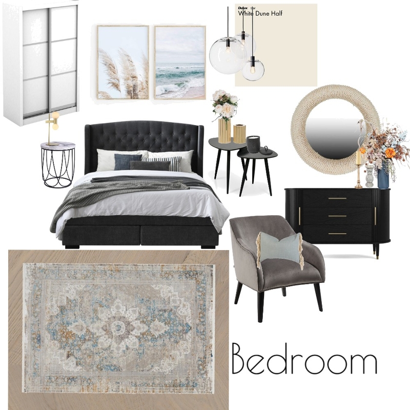 bedroom Interior Design Mood Board by Melina.p