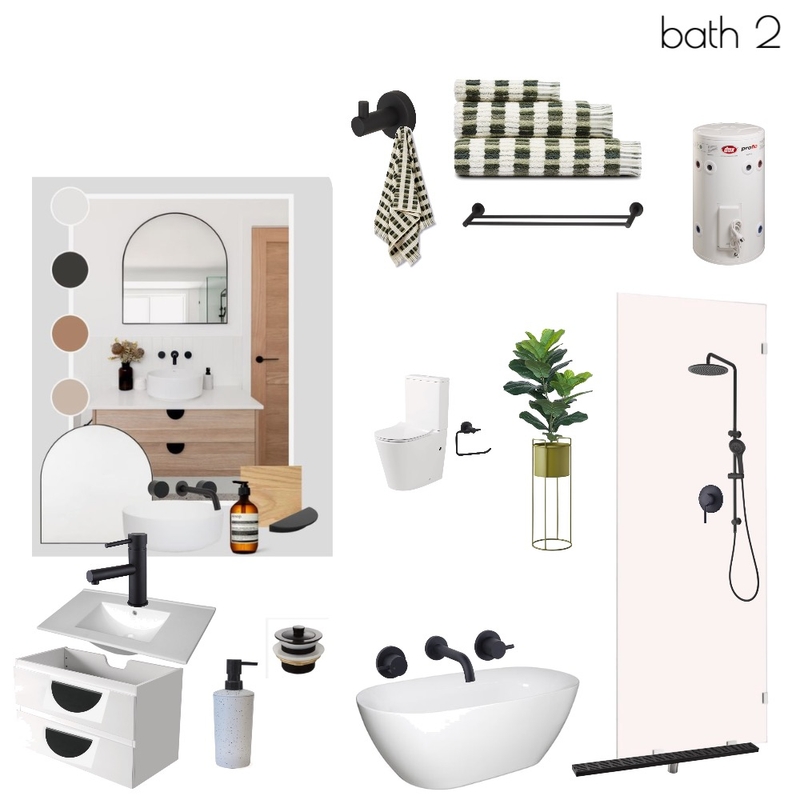 Bunnings bathroom 2 Mood Board by JS Painting, Maintenance and Design Pty Ltd on Style Sourcebook