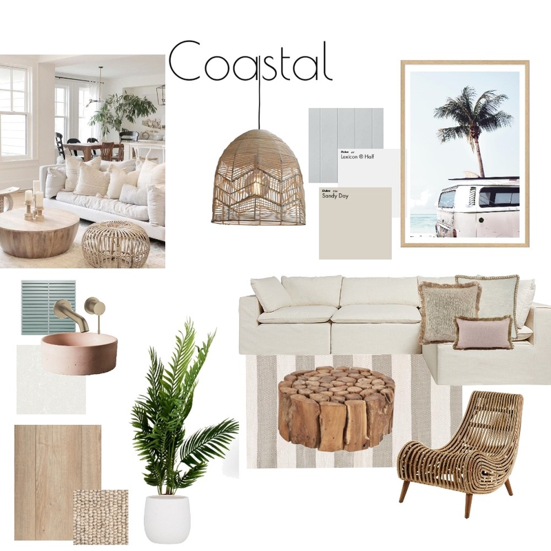 Coastal Mood Board by hildur on Style Sourcebook